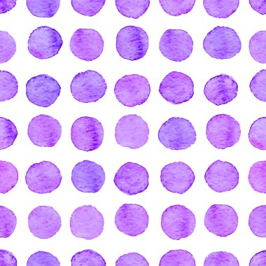 Sorunsuz suluboya nokta deseni