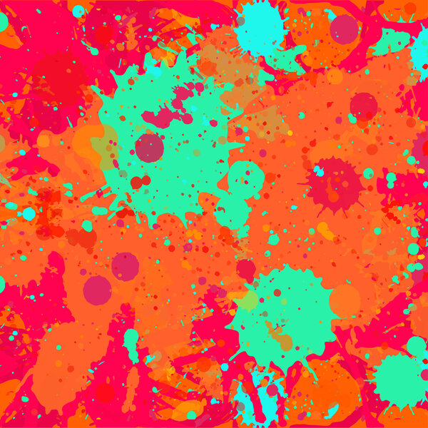 Paint splashes background