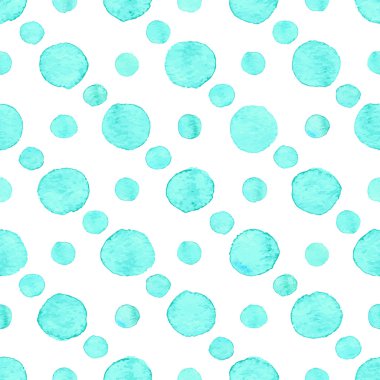 Sorunsuz suluboya nokta deseni