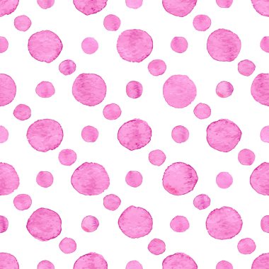 Sorunsuz suluboya nokta deseni