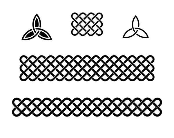 Элементы кельтских узлов
