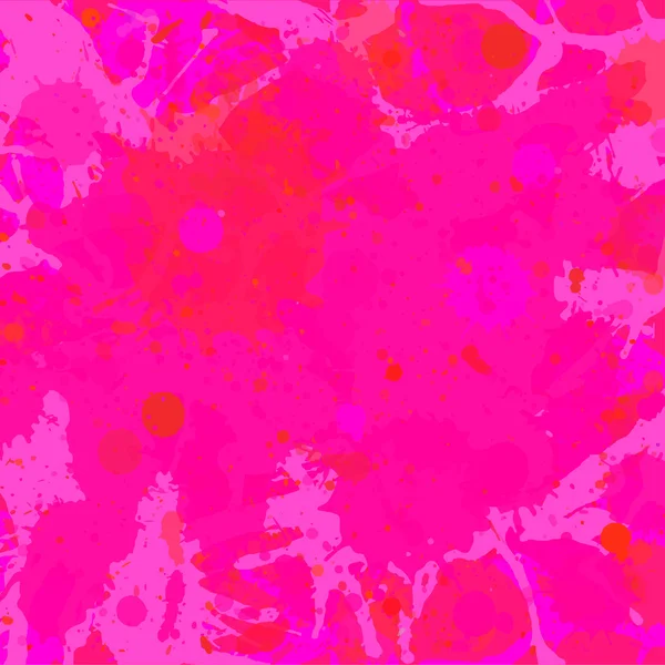 Růžová barva akvarel šplouchání pozadí — Stockový vektor