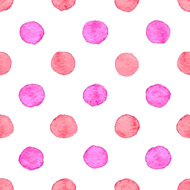 Sorunsuz suluboya nokta deseni