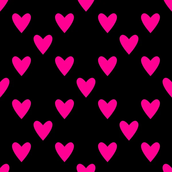 Seamless hearts pattern — Stock Vector