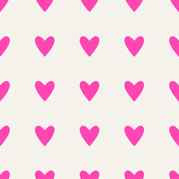 Seamless hearts pattern — Stock Vector