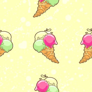 Dondurma ışık desen