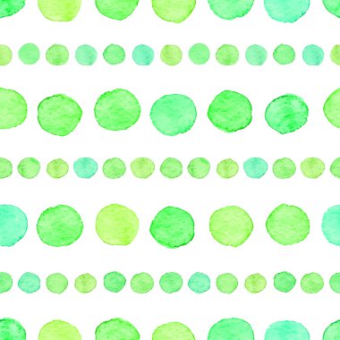 Sorunsuz suluboya nokta deseni