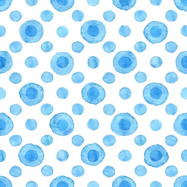 Sorunsuz suluboya nokta deseni