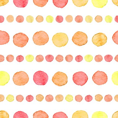 Sorunsuz suluboya nokta deseni