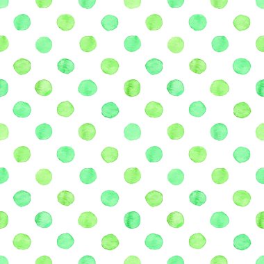 Sorunsuz suluboya nokta deseni