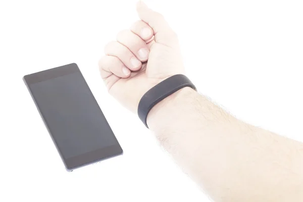 Conexão Smartband — Fotografia de Stock