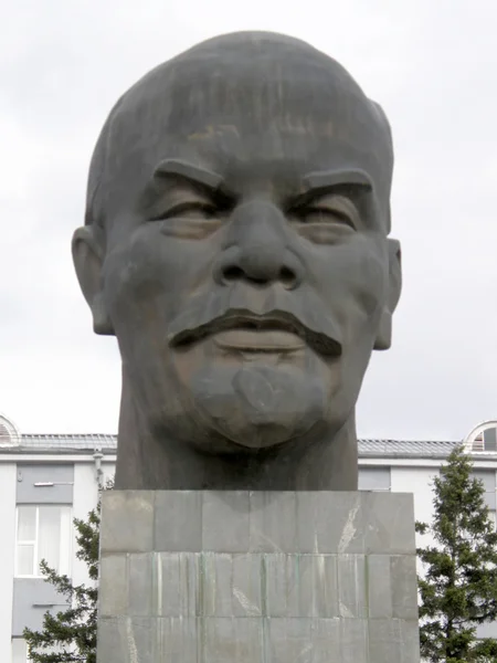 Голова Ленина. Улан-Удэ. Бурятия . — стоковое фото
