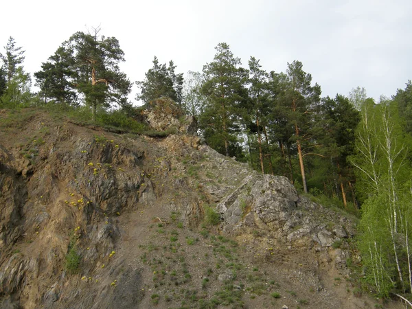 "기둥"자연 저 브입니다. 크라스노야르스크입니다. 시베리아. — 스톡 사진
