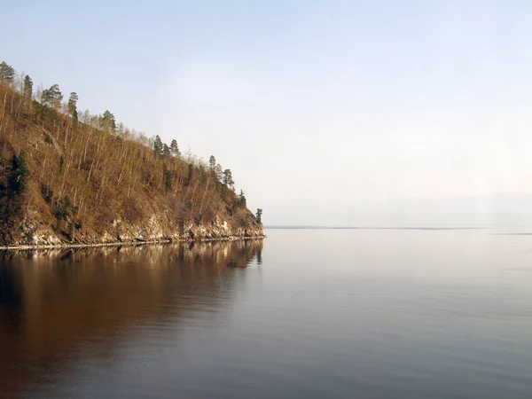 Wiosną jeziora Bajkał. Irkucki. Siberia. — Zdjęcie stockowe