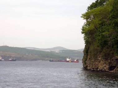 Uzak Doğu Karadeniz kıyısında. Vladivostok. Rus Adası.