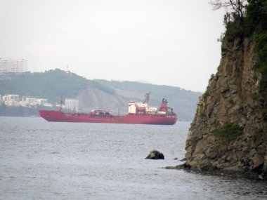 Uzak Doğu Karadeniz kıyısında. Vladivostok. Rus Adası.