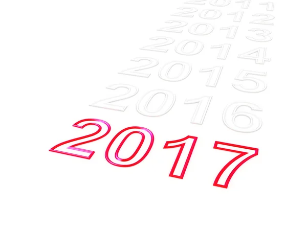 Frohes neues Jahr 2017. — Stockfoto