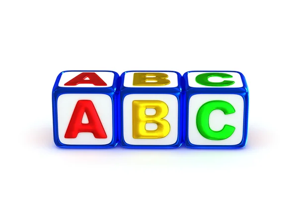 Alfabeto ABC . — Foto Stock