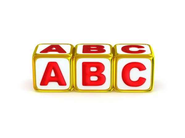 Alfabeto ABC . — Foto de Stock