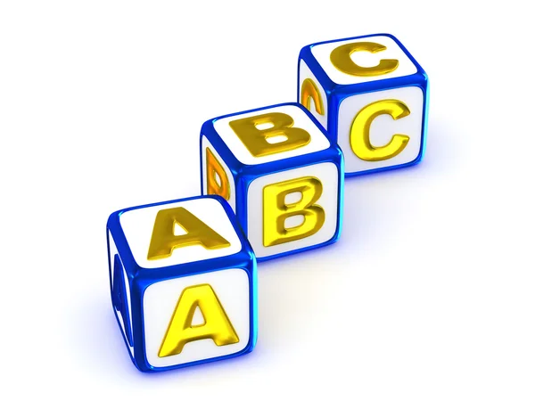 ABC alphabet. — Stock Photo, Image