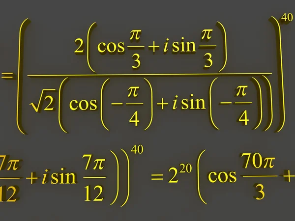 Μαθηματικοί τύποι. — Φωτογραφία Αρχείου