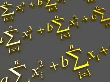 matematiksel formüller.