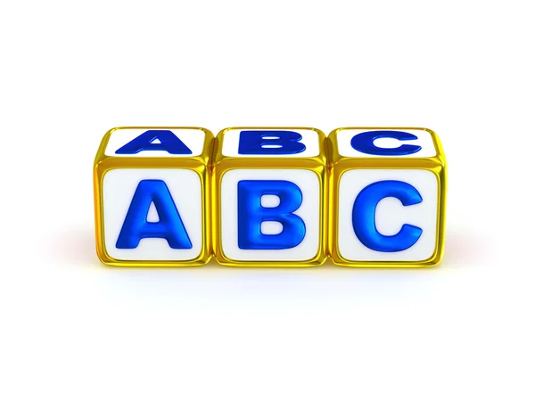 ABC alphabet. — Stock Photo, Image