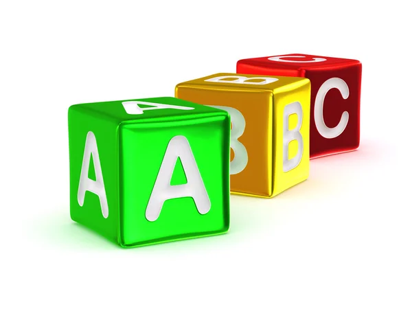 Abc-Alphabet. — Stockfoto