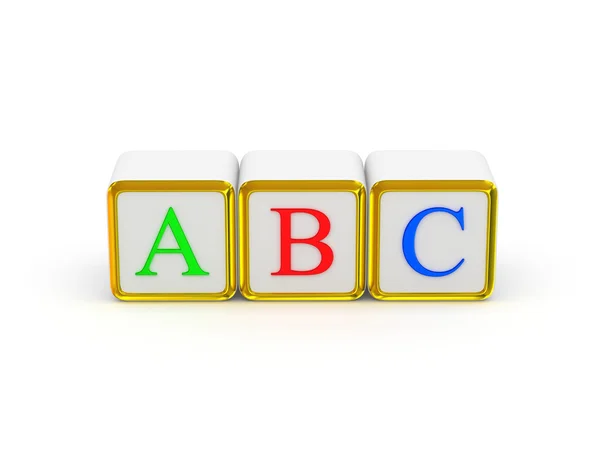 ABC abeceda. — Stock fotografie