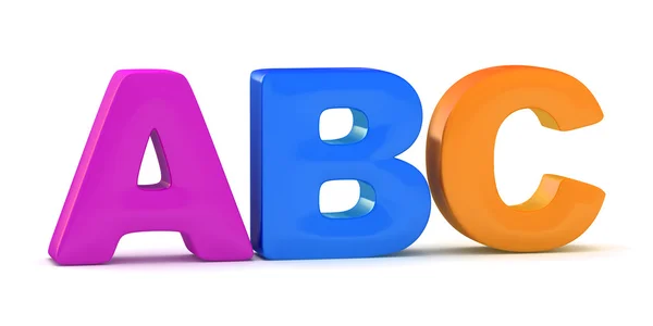 ABC abeceda. — Stock fotografie