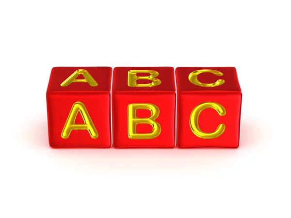 ABC alfabetet. — Stockfoto