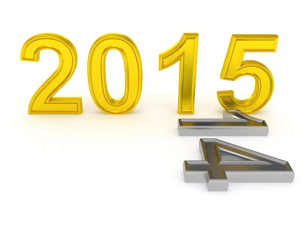 Happy New Year 2015. — Stock Photo, Image