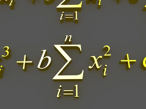 Formule matematiche . — Foto Stock