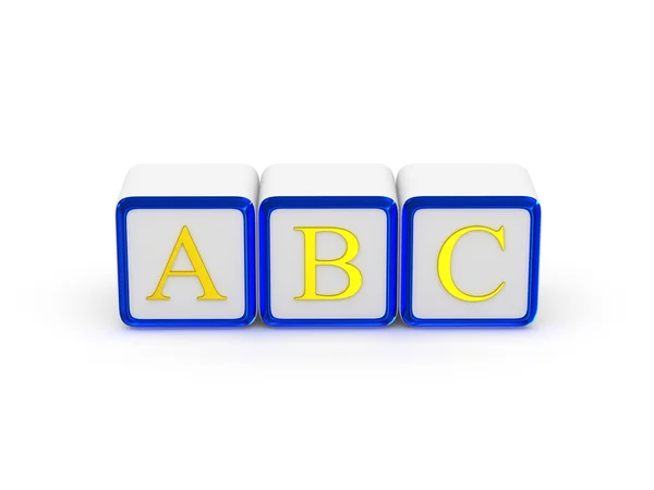 ABC alfabetet. — Stockfoto