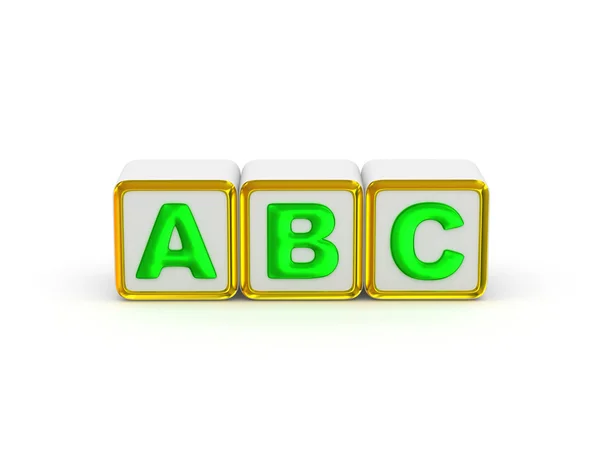ABC αλφάβητο. — Φωτογραφία Αρχείου