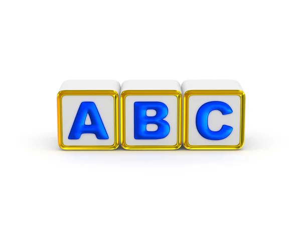 Abc alfabet. — Zdjęcie stockowe