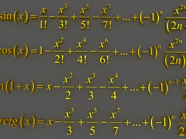 수학 수식. — 스톡 사진