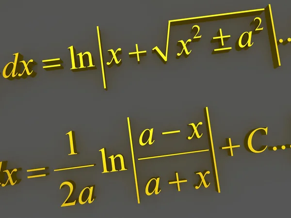 수학 수식. — 스톡 사진