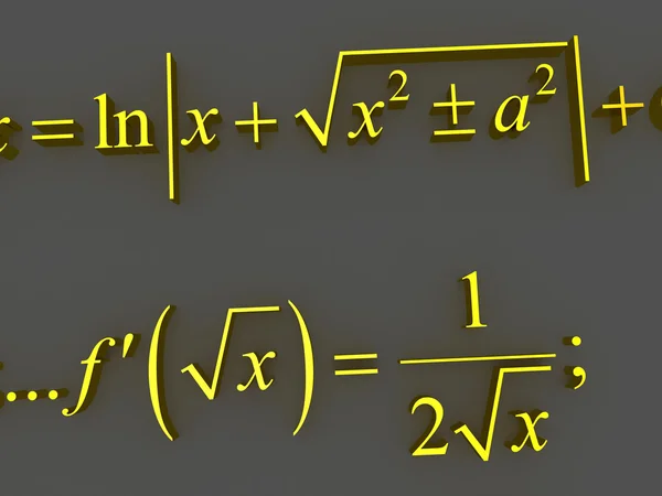 数学の数式. — ストック写真