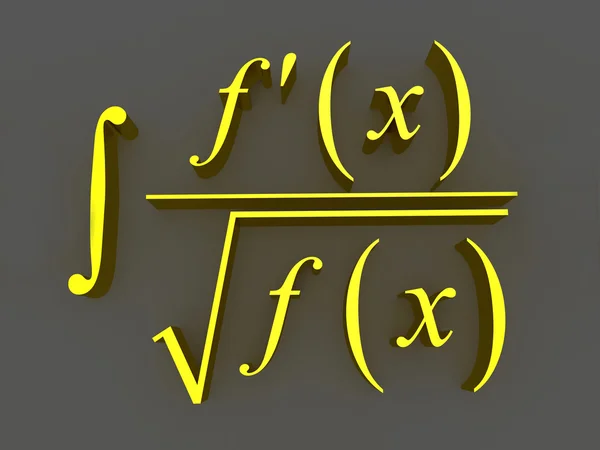 Mathematische Formeln. — Stockfoto