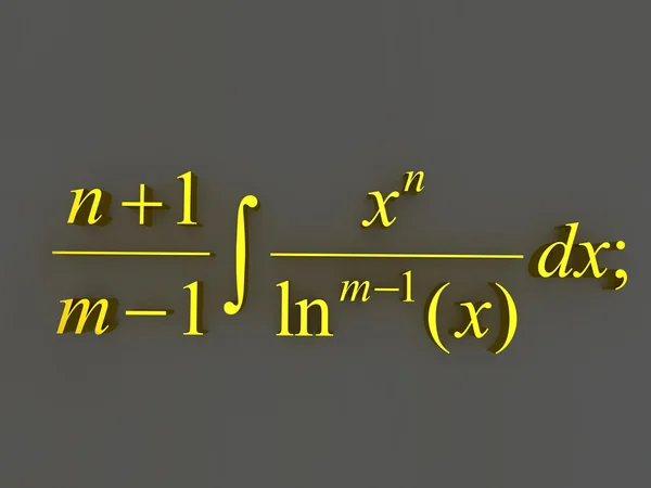 Wzory matematyczne. — Zdjęcie stockowe