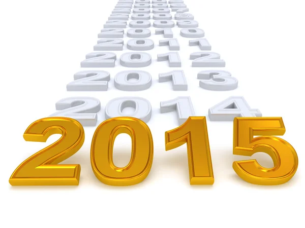 Happy New Year 2015. — Stock Photo, Image