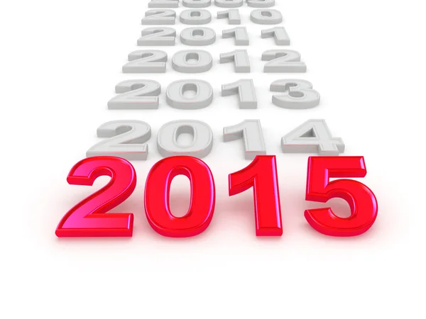 Happy New Year 2015. — Stock Photo, Image