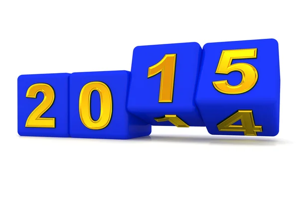 Happy New Year 2015. — Stock Photo, Image