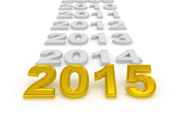 Happy New Year 2015. — Stock Photo, Image