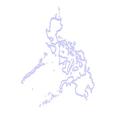 Filipinler Haritası.