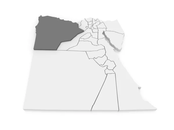 Mapa matruh. Egipt. — Zdjęcie stockowe