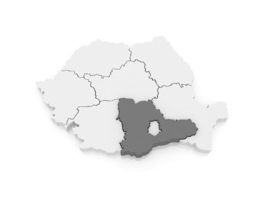 Güney bölgesi kalkınma Romanya.