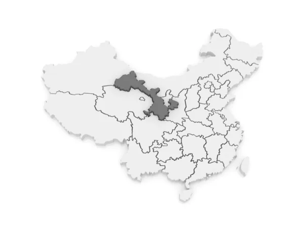 Plan de Gansu. Chine . — Photo