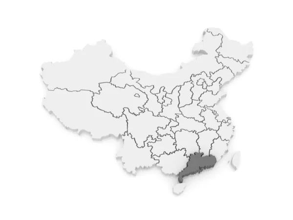 Plan de Guangdong. Chine . — Photo
